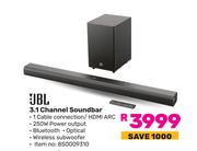 0JBL 3.1 Channel Soundbar