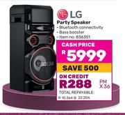 LG Party Speaker