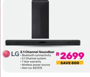 2LG 2.1 Channel Soundbar 