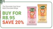 The Chocolate Yogi Oscar Mylk Chocolate Range