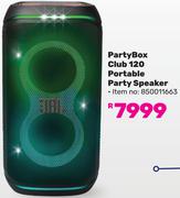 JBL Party Box Club 120 Portable Party Speaker