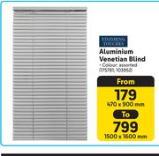 Finishing Touches Aluminium Venetian Blind-470 x 900mm
