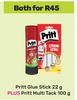 Pritt Glue Stick 22g Plus Pritt Multi Tack 100g-Both For