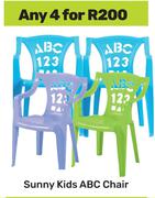 Sunny Kids ABC Chair-For Any 4