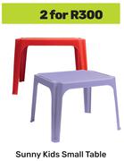 Sunny Kids Small Table-For 2