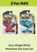 Zuru Single Metal Machines Die Cast Car-For 2