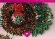 45cm Tinsel Wreath-Each