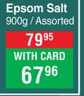 Nature's Nourishment Epsom Salt Assorted-900g