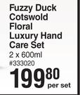 Baylis & Harding Fuzzy Duck Cotswold Floral Luxury Hand Care Set-2 x 600ml Per Set