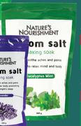 Nature's Nourishment Epsom Salt Assorted-900g