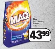 Maq Hand Washing Powder-2Kg Each