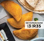 Grab n Go Rissoles Assorted-For 3