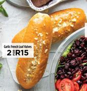 Garlic French Loaf Halves-For 2