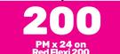 Samsung Galaxy A04e Smartphone-On Red Flexi 200
