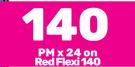 Tecno Pop 7 Smartphone-On Red Flexi 140