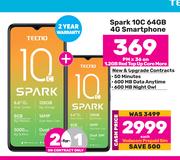 Tecno Spark 10C 64GB 4G Smartphone-Each