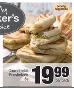 Greenshields Roosterkoek-6's Per Pack