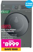 Defy 8Kg/5Kg Washer Dryer DWD319