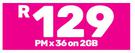 2 x Vodacom Smart Tab 8 Tablet-On 2GB 