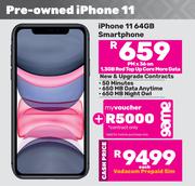 Apple iPhone 11 64GB Smartphone-Each