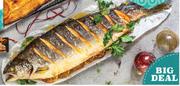 Whole Frozen Norwegian Salmon-Per kg