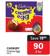 Cadbury Creme Egg-For 2 x 200g