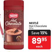 Nestle Hot Chocolate-500g Each