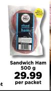 Sandwich Ham-500g Per Packet