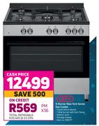Defy 5 Burner New York Series Gas Cooker