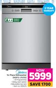 Midea 14 Place Dishwasher WQP12-J7635E