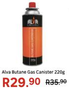 Alva Butane Gas Canister 220g