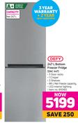 Defy 247L Bottom Freezer Fridge (DAC 447)