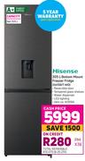 Hisense 305L Bottom Mount Freezer Fridge (H415BIT-WD)