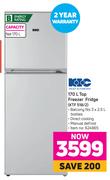 KIC 170L Top Freezer Fridge (KTF 518/2)