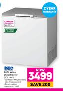 KIC 207L White Chest Freezer KCG 210/1