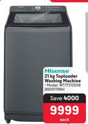 Hisense Toploader Washing Machine WT7T2125DB 850017994-21Kg Each