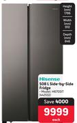 Hisense Side-By-Side Fridge H670SIT 442532-508Ltr Each