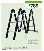 Ladder Multipurpose Aluminium Black