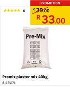 Premix Plaster Mix 40Kg