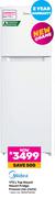 Midea 173L Top Mount Fridge Freezer HD-216FN