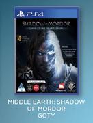 Middle Earth: Shadow Of Mordor Goty For PS4-Each