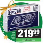 Royal Spiral 2 Plate Electric Stove
