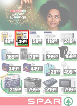SPAR & SUPERSPAR KwaZulu-Natal Country : Christmas Super Savings (24 November - 07 December 2025), page 6