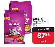 Whiskas Dry Cat Food (All Variants)-900g Each