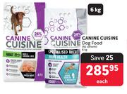 Canine Cuisine Dog Food (All Variants)-6Kg Each
