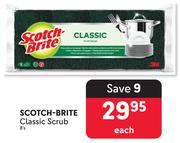 Scotch Brite Classic Ssrub-8's Each