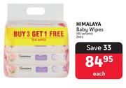 Himalaya Baby Wipes (All Variants)-244's Each