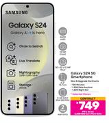 Samsung Galaxy S24 5G Smartphone-On 2.6GB Red Core More Data