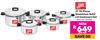 Hart J7 10 Piece Aluminium Solid Lid Cookware Set-Per Set