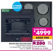 Defy Slimline Box Set DCB 822E